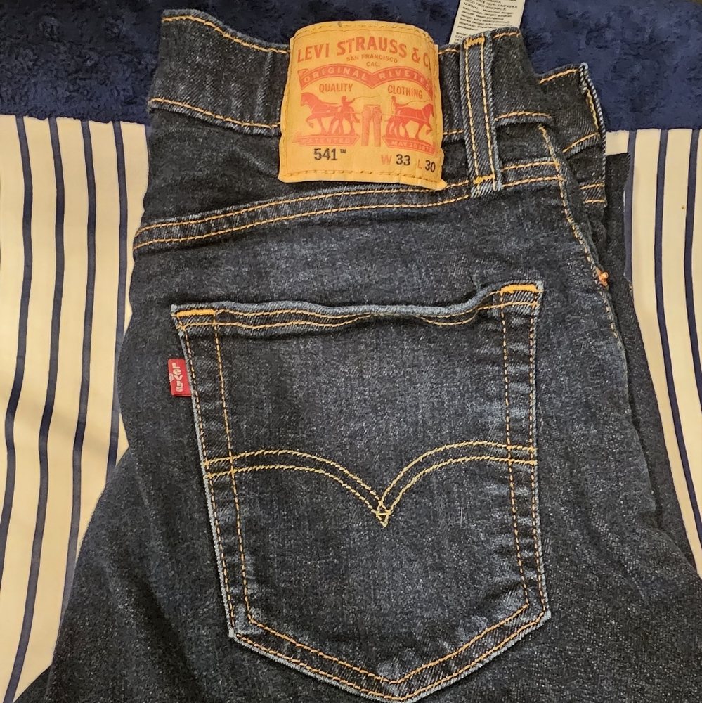 Mens Levi's 541 Athletic Fit 33x30